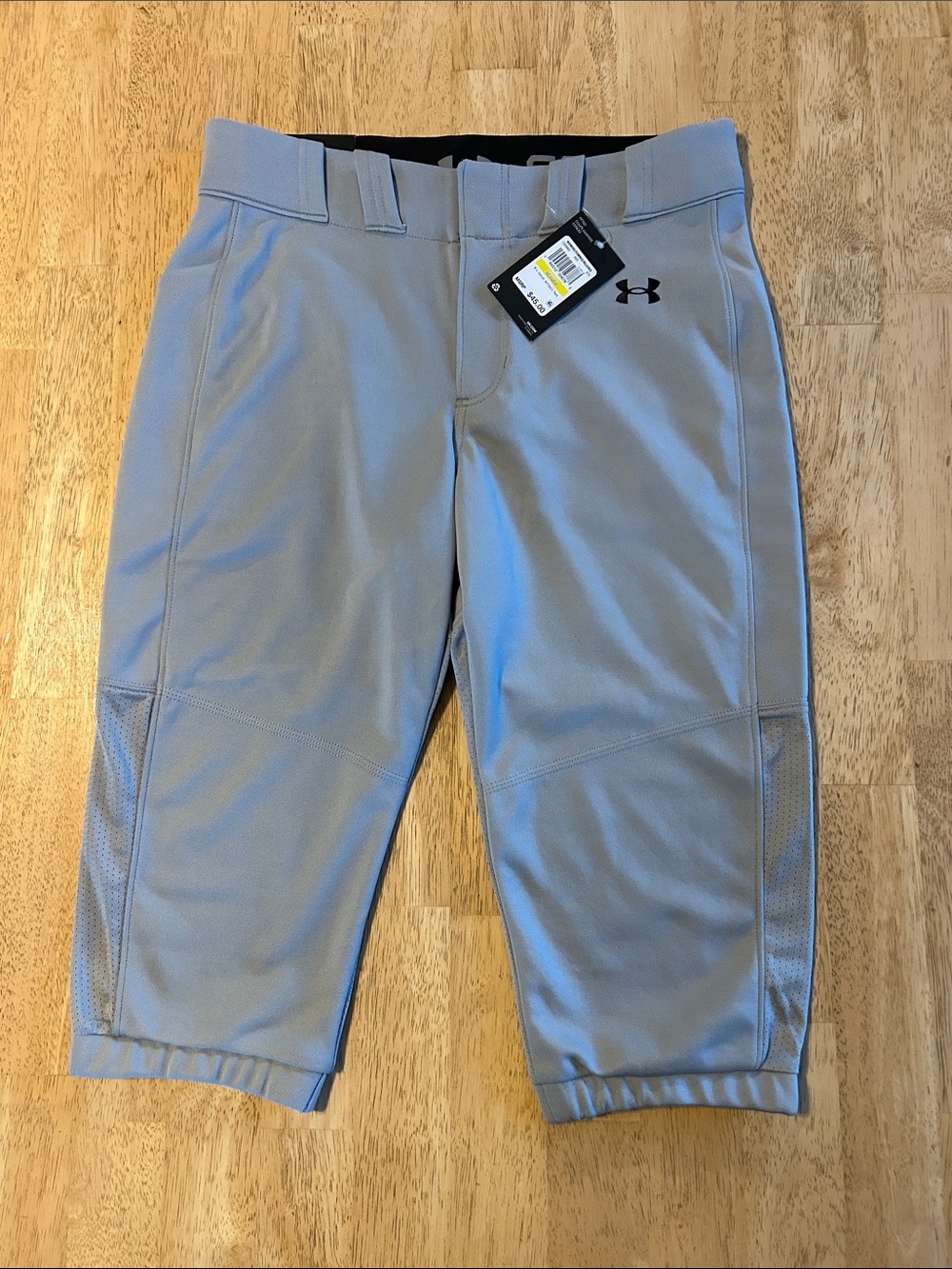 Under Armour Men's Light Gray Vanish Softball Pants